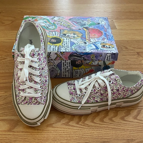 Jeffrey Campbell NIB Endorphin Platform Sneakers (8.5) - Picture 7 of 14